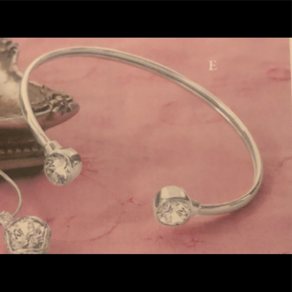 Silpada Sterling Silver Punctuation Cuff Bracelet